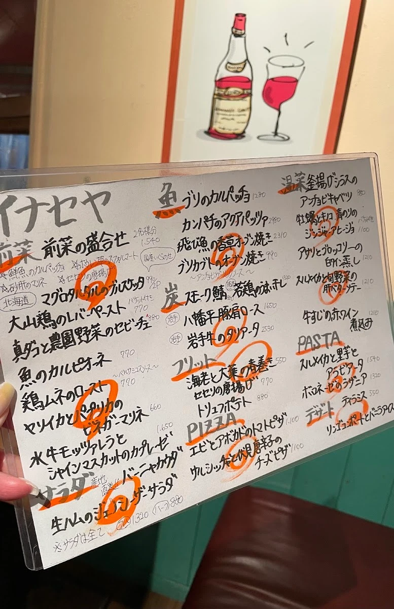 イナセヤ キッチン メニュー写真 5